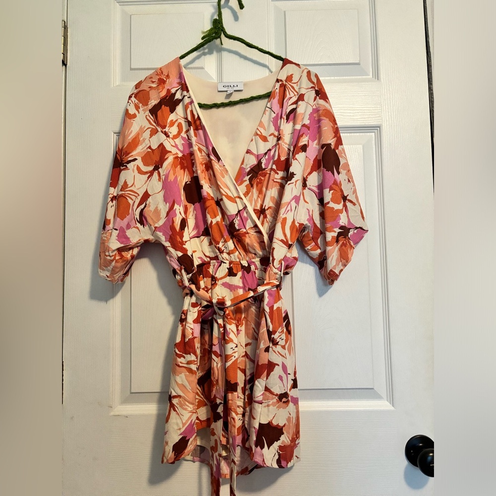 Baltic Born Pink Floral Romper Size S